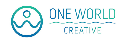 One World Creative Logo Landscape